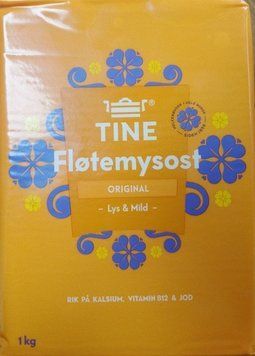 Сир Флетемисост (Fl&oslash;temysost) з коров'ячого молока 35%, 1 кг, Норвегія syr-flotemysost-35-1kg фото