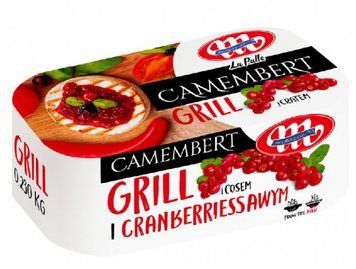 Сир Камамбер (Camembert) Mlekovita для гриля та запікання, 230 г (Польща) Сир Камамбер (Camembert) Mlekovita для гриля та запікання фото