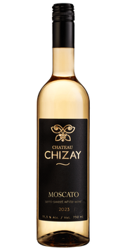 Вино Chateau Chizay "Москато" (Мускатне Чизай) біле напівсолодке, 0.75 л Moscato фото