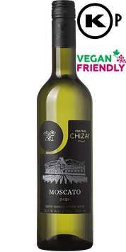 Вино Chateau Chizay "Москато" (Мускатне) біле напівсолодке Кошерне, 0.75 л MOSCATO кошерне фото
