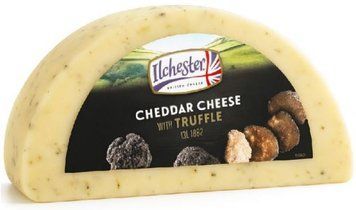 Сир Венслідейл (Wensleydale) з трюфелем, 200 г, Англія Сир Венслідейл (Wensleydale) з трюфелем фото
