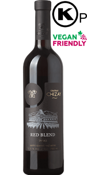 Вино Chateau Chizay "Ред Бленд" червоне напівсолодке Кошерне, 0.75 л RED BLEND кошерне фото